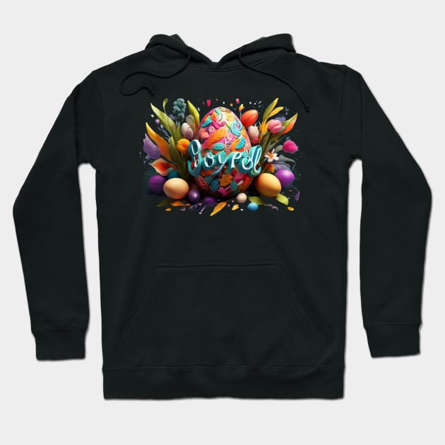 Joyful Easter  Happy Easter Easter Gifts Hoodie by benzshope